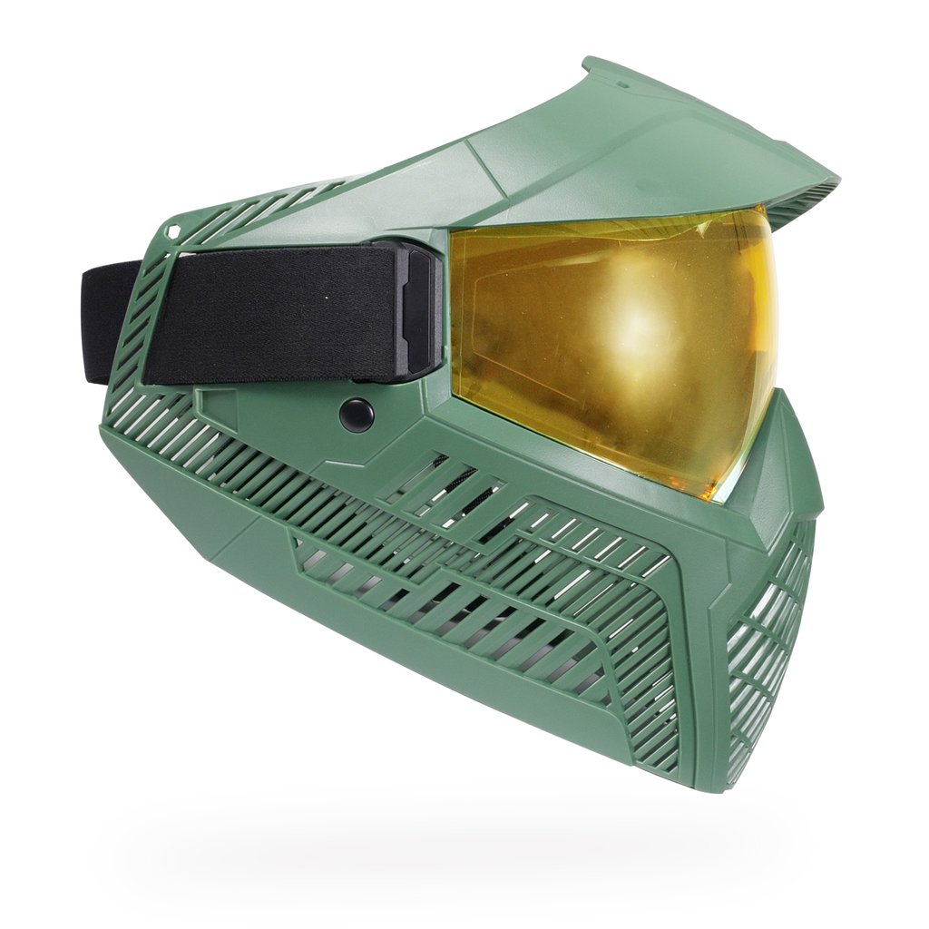 Thermal Gold Lens Mask BASE Thermal Paintball Goggle Master Chief 